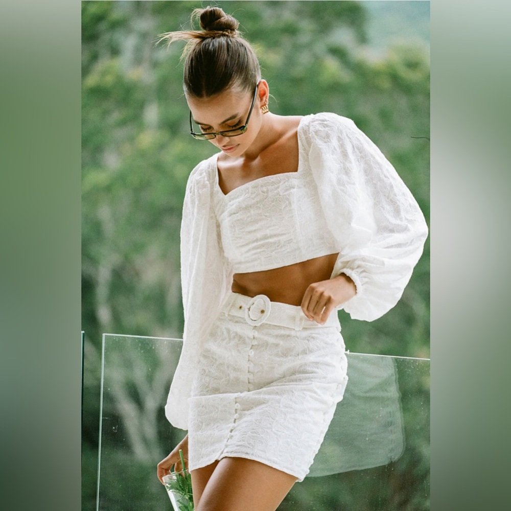 SABO Top and Skirt Set